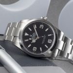 Rolex Explorer 224270 (Unknown (random serial)) - Black dial 40 mm Steel case (2/8)