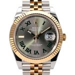 Rolex Datejust 41 126333 (2021) - Grey dial 41 mm Gold/Steel case (1/8)