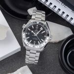 Omega Seamaster Planet Ocean 215.30.44.22.01.001 (Onbekend (willekeurig serienummer)) - Zwart wijzerplaat 44mm Staal (1/8)