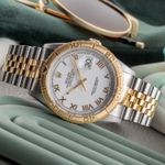 Rolex Datejust Turn-O-Graph 16263 (1994) - 36 mm Gold/Steel case (1/8)