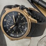 IWC Aquatimer Chronograph IW379503 (Onbekend (willekeurig serienummer)) - Zwart wijzerplaat 43mm Brons (2/8)