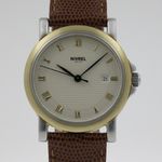 Nivrel Héritage N811.001 (Unknown (random serial)) - White dial 30 mm Gold/Steel case (4/4)