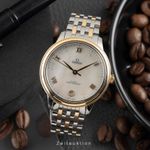 Omega De Ville 434.20.34.20.05.002 (Unknown (random serial)) - White dial 34 mm Gold/Steel case (3/8)