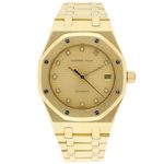 Audemars Piguet Royal Oak 14332BA (1984) - Champagne dial 36 mm Yellow Gold case (1/5)