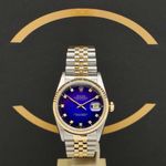 Rolex Datejust 36 16233 (1993) - Blue dial 36 mm Gold/Steel case (1/7)