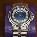 Breguet Marine 5817ST/Y2/5V8 (Unknown (random serial)) - Blue dial 39 mm Steel case (5/5)