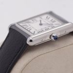 Cartier Tank WSTA0109 (2025) - Silver dial 26 mm Steel case (7/8)