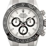 Rolex Daytona 116500LN (2017) - Wit wijzerplaat 40mm Staal (2/5)