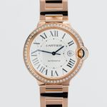 Cartier Ballon Bleu WJBB0057 (2022) - Zilver wijzerplaat 40mm Roségoud (1/7)