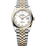 Rolex Datejust 36 126203 (2025) - Wit wijzerplaat 36mm Staal (1/1)
