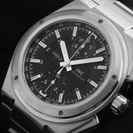 IWC Ingenieur Chronograph IW372501 (2008) - Zwart wijzerplaat 42mm Staal (3/8)