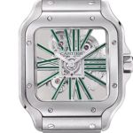 Cartier Santos WHSA0027 (2025) - Transparant wijzerplaat 48mm Staal (3/6)