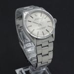 Rolex Oyster Perpetual 1007 (1981) - Zilver wijzerplaat 34mm Staal (4/7)