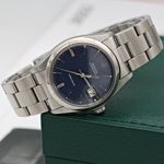 Rolex Oyster Precision 6694 (Unknown (random serial)) - Blue dial 34 mm Steel case (4/8)