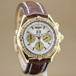 Breitling Crosswind Special K44355 (Unknown (random serial)) - White dial 44 mm Yellow Gold case (3/8)