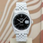 Rolex Datejust 36 16234 (1998) - Black dial 36 mm Steel case (4/8)