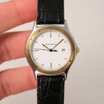 Jaeger-LeCoultre Vintage 114.5.13 (1990) - Wit wijzerplaat 35mm Staal (6/8)