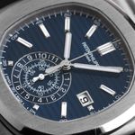 Patek Philippe Nautilus 5976/1G-001 (2017) - Blauw wijzerplaat 45mm Witgoud (3/7)