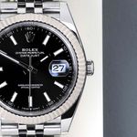 Rolex Datejust 41 126334 (2024) - Zwart wijzerplaat 41mm Staal (5/8)