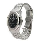 Audemars Piguet Royal Oak Selfwinding 15400ST.OO.1220ST.01 (2017) - Black dial 41 mm Steel case (3/8)