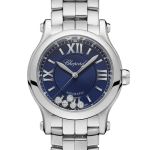 Chopard Happy Sport 278573-3017 (2024) - Blue dial 30 mm Steel case (2/3)