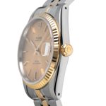 Tudor Prince Date 74033 (Onbekend (willekeurig serienummer)) - Champagne wijzerplaat 34mm Goud/Staal (6/8)