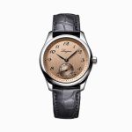 Longines Master Collection L2.843.4.93.2 (2025) - Oranje wijzerplaat 39mm Staal (1/1)