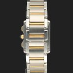 Cartier Tank Française 2303 (Unknown (random serial)) - White dial 28 mm Steel case (6/7)