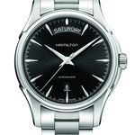 Hamilton Jazzmaster Day Date Auto H32505131 (2024) - Black dial 40 mm Steel case (1/3)