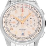 Breitling Premier AB0145211G1A1 (2023) - Yellow dial 42 mm Steel case (1/6)