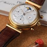 IWC Da Vinci IW3750 (1989) - Wit wijzerplaat 39mm Geelgoud (3/8)