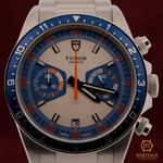 Tudor Heritage Chrono Blue 70330B (2019) - Multi-colour dial 42 mm Steel case (1/8)