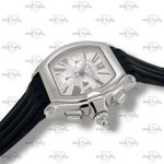Cartier Roadster 2618 (Unknown (random serial)) - Black dial 40 mm Steel case (5/8)