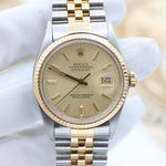Rolex Datejust 36 16013 (Unknown (random serial)) - 36 mm Gold/Steel case (1/8)