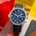 IWC Aquatimer Chronograph IW376805 (Onbekend (willekeurig serienummer)) - Blauw wijzerplaat 44mm Staal (1/8)