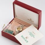 Rolex Lady-Datejust 69173 (Unknown (random serial)) - Champagne dial 26 mm Gold/Steel case (5/5)