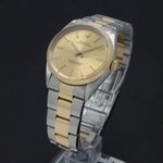 Rolex Oyster Perpetual 1005 (1988) - Goud wijzerplaat 34mm Goud/Staal (4/7)