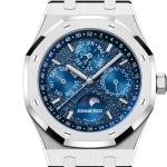 Audemars Piguet Royal Oak Perpetual Calendar 26574BC.OO.1220BC.02 (2024) - Purple dial 41 mm White Gold case (2/6)
