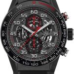 TAG Heuer Carrera Calibre HEUER 01 CAR2A1H.FT6101 (2023) - Black dial 45 mm Steel case (2/6)