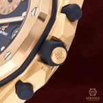 Audemars Piguet Royal Oak Offshore 26238OR.OO.2000OR.01 (2021) - Blauw wijzerplaat 42mm Roségoud (6/8)