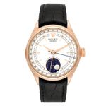 Rolex Cellini Moonphase 50535 (2019) - Wit wijzerplaat 39mm Roségoud (1/4)