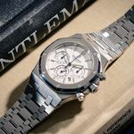 Audemars Piguet Royal Oak Chronograph 25860ST (2003) - Silver dial 39 mm Steel case (4/5)