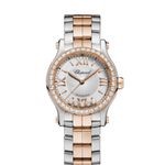 Chopard Happy Sport 278573-6016 (2022) - Zilver wijzerplaat 30mm Goud/Staal (1/1)