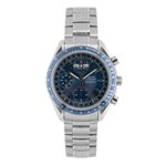 Omega Speedmaster Day Date 3222.80.00 (2008) - Blauw wijzerplaat 40mm Staal (1/6)