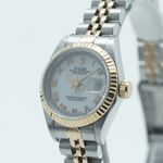 Rolex Lady-Datejust 69173 (1994) - Wit wijzerplaat 26mm Goud/Staal (3/8)