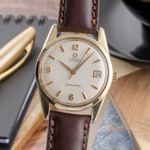 Omega Seamaster 14701 (1960) - Zilver wijzerplaat 34mm Goud/Staal (3/8)