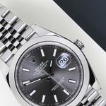 Rolex Datejust 41 126300 (2021) - Zwart wijzerplaat 41mm Staal (3/8)