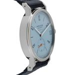 NOMOS Ahoi Neomatik 526 (Unknown (random serial)) - Blue dial 39 mm Steel case (7/8)