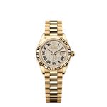 Rolex Lady-Datejust 279178 (2025) - Diamant wijzerplaat 28mm Geelgoud (1/1)