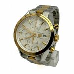TAG Heuer Carrera Calibre 16 CV2050.BD0789 (Onbekend (willekeurig serienummer)) - Zilver wijzerplaat 41mm Goud/Staal (1/8)